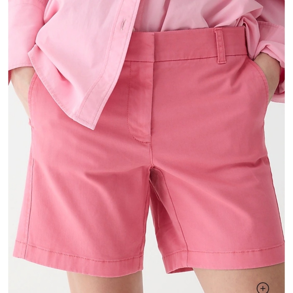 Jcrew Factory  Stretch Chino Shorts Salmon Size  4